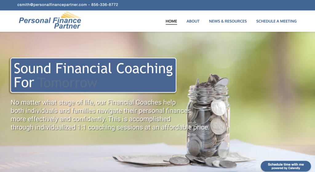 New Website - Personal Finance Partner